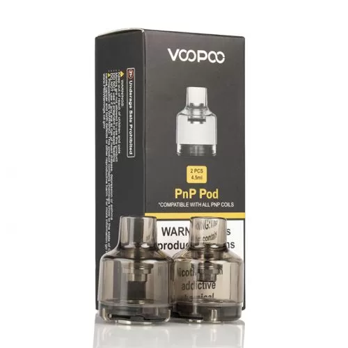 VOOPOO PNP EMPTY REPLACEMENT POD TANK – 2PCS - Vapebar Pk