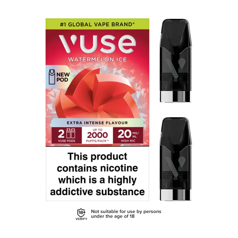 Watermelon Ice Vuse Pro Pods - 20mg - Vape Product