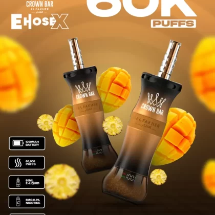 Al Fakher Vape CrownBar 60000 - Mango Pineapple