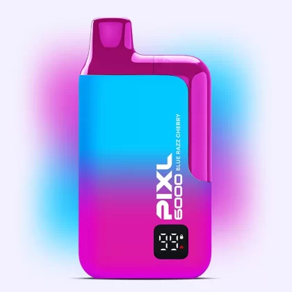 Blue Razz Cherry Pixl 6000 Disposable