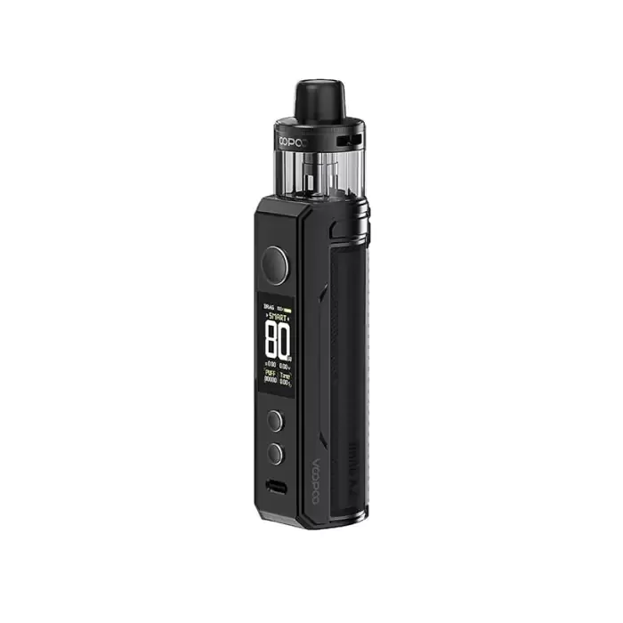 VOOPOO DRAG X2 Pod Kit - Zinc Alloy + Leather; 18650*1 (Not included); Vape Product - Image 3