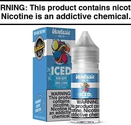 KILLER SWEETS ICED RAIN BOPS BY VAPETASIA SALTS 30ML - Vapejuice