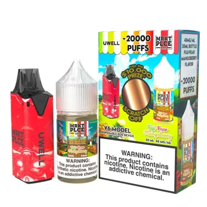 MRKT PLCE Salt x Uwell V6 Kit - Fuji Pear Mangoberry