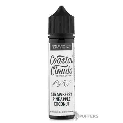 Coastal Clouds – Strawberry Pineapple Coconut 60mL - Nicotine Strength#0mg>3mg>6mg
