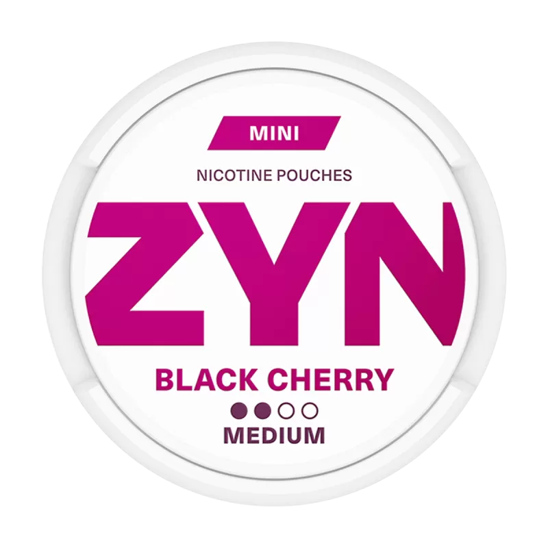 Black Cherry Mini ZYN Nicotine Pouches - Ecigwizard