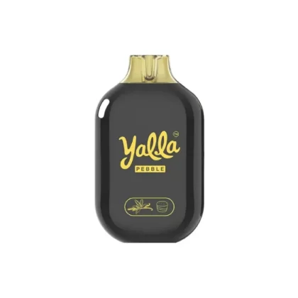 Vanilla Custard Yalla Pebble Disposable 7000 Puffs - Vapebazaar Pk