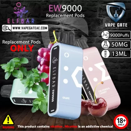 ELF Bar EW9000 Puffs Replacement Pods - Sour Lush (Pods) / 50 mg