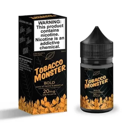 Tobacco Monster Salt Bold Tobacco eJuice - Vape Product; Vape Product, Vape Product
