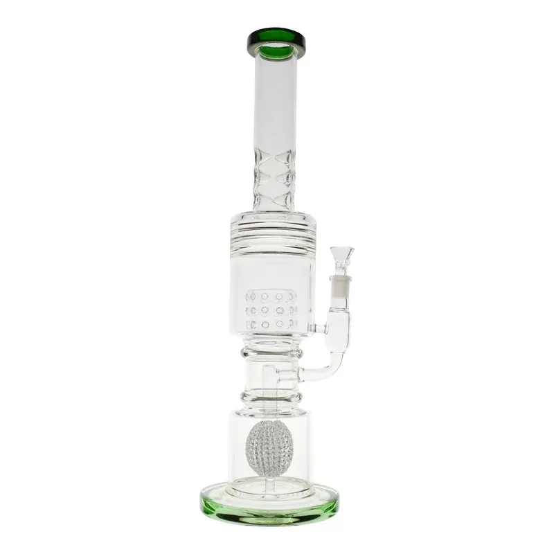 Color Tip Matrix Bong – 19 inches huge glass bong