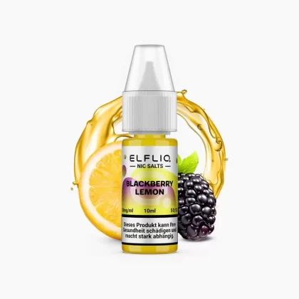 ELFLIQ Blackberry Lemon ?| E-Liquid (10mg) by ELFBAR