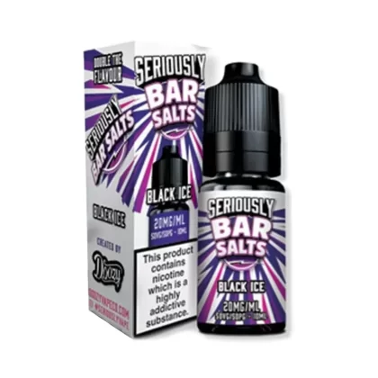 Black Ice Doozy Vape Seriously Bar 10ml Nic Salts E Liquid