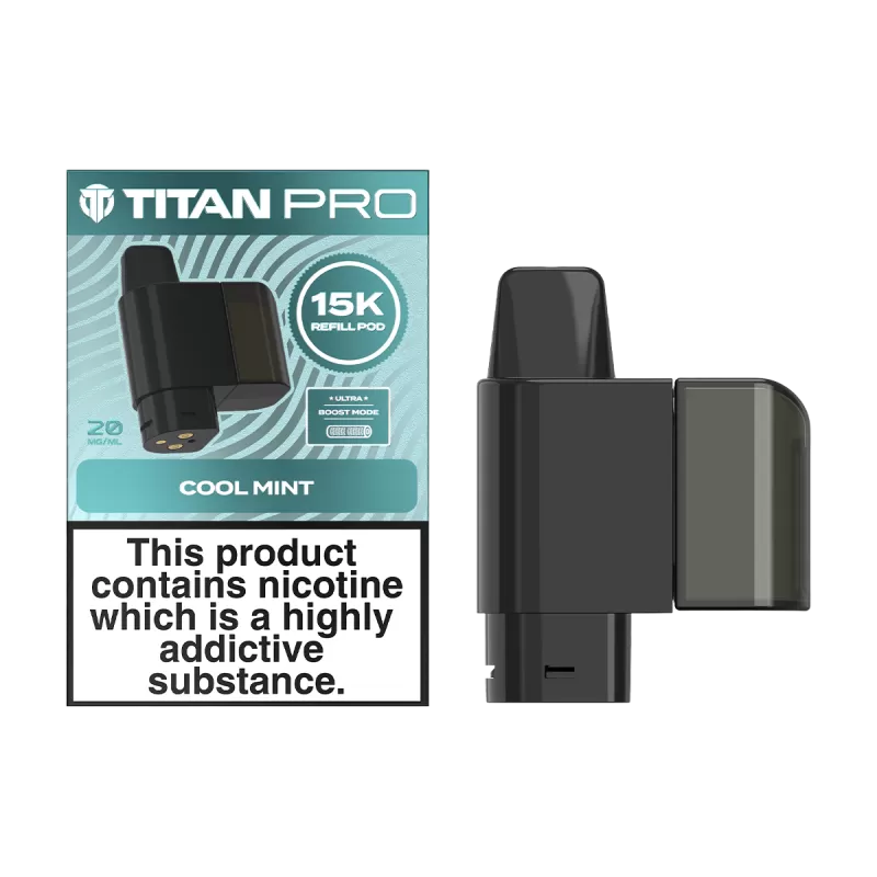 Titan Pro 15K Refill Pack - Grape Ice - Ecigwizard - Image 2