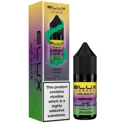 Summer Dream Nic Salt E-Liquid Legend Series by ELUX (10ml) - 20mg