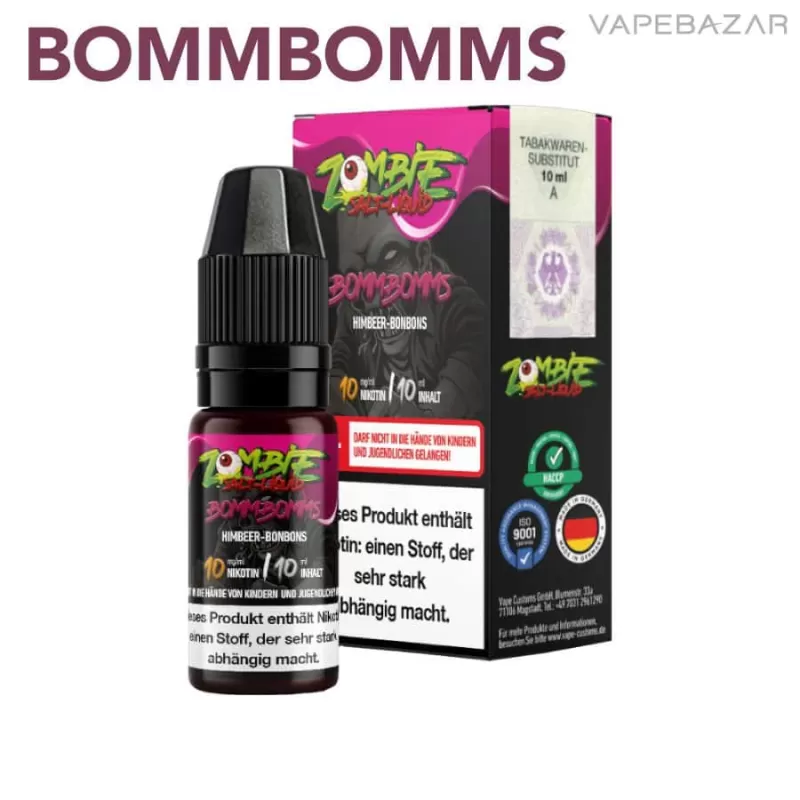 Zombie Nikotinsalz Liquid – Bommbomms - 12mg/ml, 10mg/ml - Image 2
