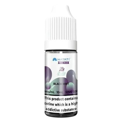 Hayati Pro Max Black Mint Nic Salt Vape Juice - Strength#10mg>20mg