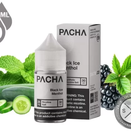 Black Ice Menthol PACHA Salt 30ml