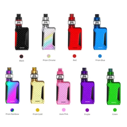 SMOK H-PRIV 2 225W TC Kit With TFV12 Big Baby Prince Tank (6ML) - Auto Pink