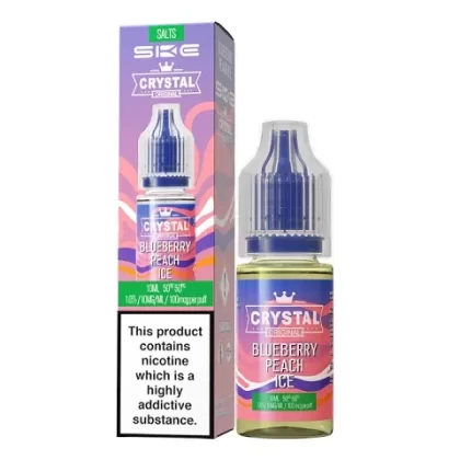 SKE Crystal Nic Salts – Blueberry Peach Ice – 10ml