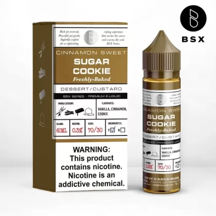 Glas BSX Sugar Cookie eJuice - Vape Product; Vape Product, Vape Product