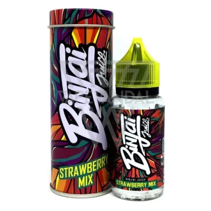 Binjai Juice – Strawberry Mix - Vapevandal