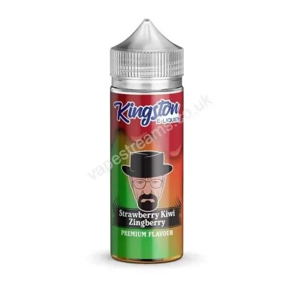 Strawberry Kiwi Zingberry E-Liquid Shortfill by Kingston - Vapestreams Co