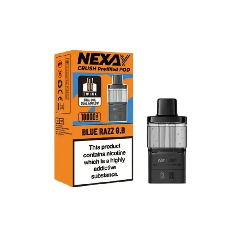 Voopoo Nexay Crush 10K Prefilled Pods - Double Apple - Image 2