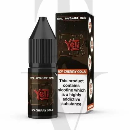 YETI 3K ICY CHERRY COLA NIC SALT E-LIQUID - Nicotine Strength#10MG (1%)>20MG (2%)