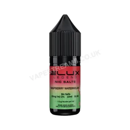 Elux Legend Raspberry Watermelon Nic Salt E-Liquid - Vapestreams Co
