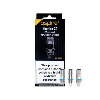 Aspire Nautilus 2S Replacement Coils - 0.4ohm, 0.7ohm Mesh