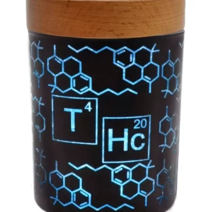 V Syndicate “THC Elemental Blue” SmartStash Jar