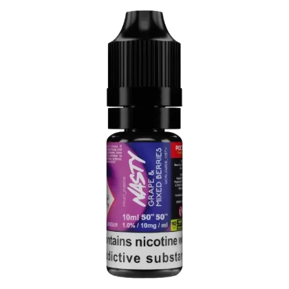 Nasty Podmate Grape Mix Berries Nic Salt Vape Juice - Strength#10mg>20mg