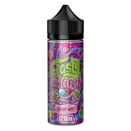 Tasty Fruity Grape Tape Bubblegum 100ml Shortfill E-Liquid