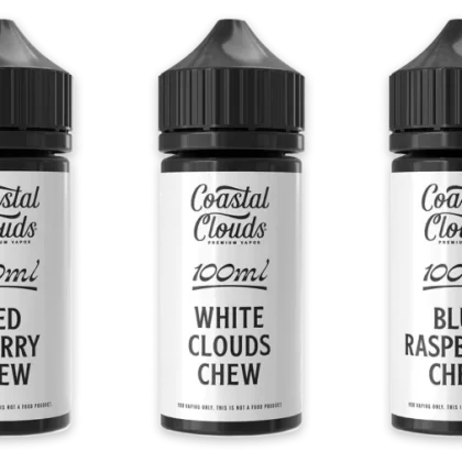 Coastal Clouds Premium E-Liquid 100ml - ICED White Clouds Freeze / 6mg - Skullvaping