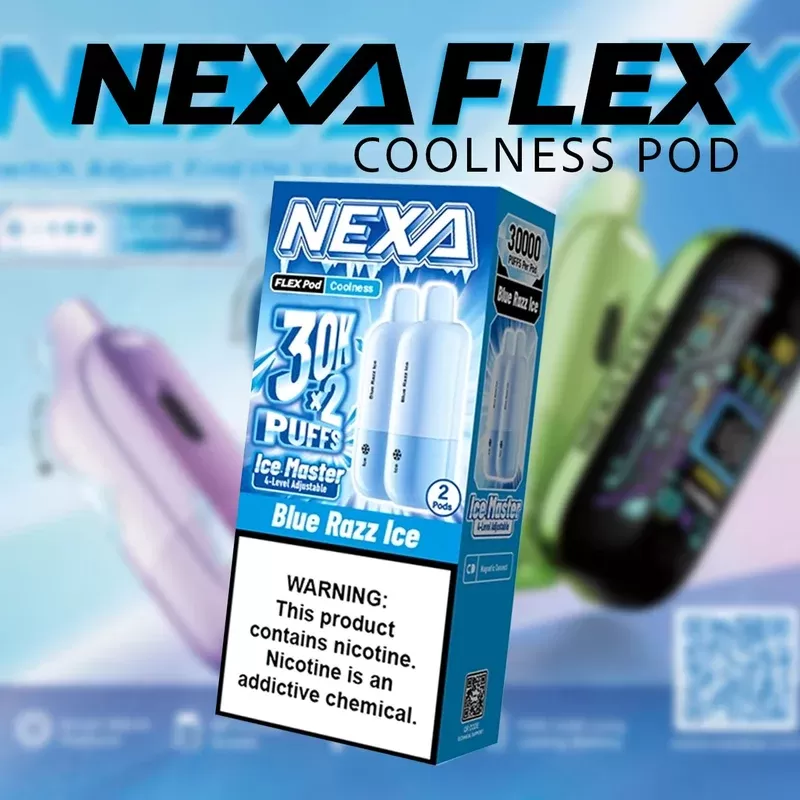Nexa Flex 30k Puffs POD Disposable Vape – Coolness Edition