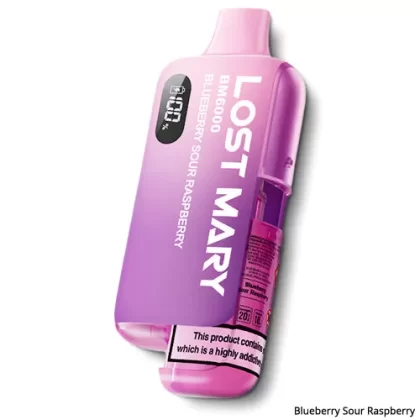 BM6000 Prefilled Pod Kit by Lost Mary - Double Apple - 20 mg/ml