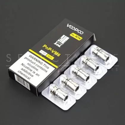 VooPoo PnP-VM6 0.15ohm Replacement Coils – 5 Pack