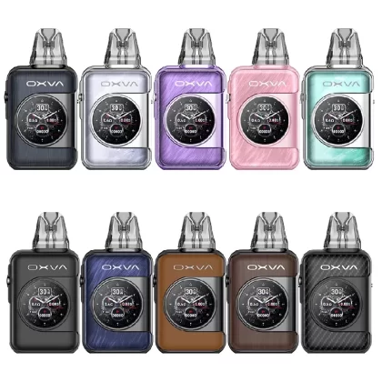 OXVA Xlim SQ Pro 2 Kit - Colour#Black Leather>Brown Leather>Black Carbon>Gunmetal Wood>Brown Wood>Frost Marble>Celadon Marble>Dream Pink>Dream Purple>Blue Shadow