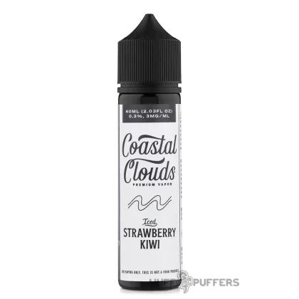 Coastal Clouds – Iced Strawberry Kiwi 60mL - Vape Product, Vape Product (6C7C73)