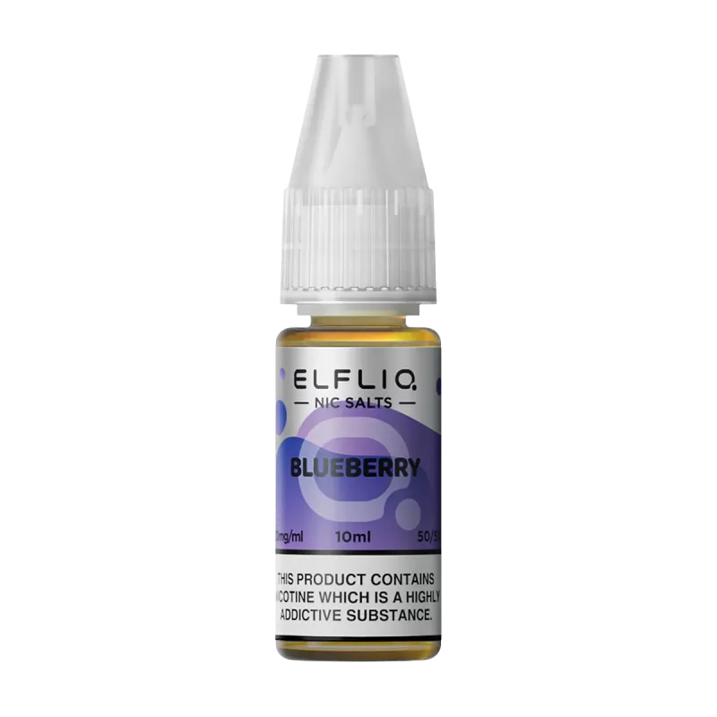 Blueberry Elfliq Nic Salt by Elfbar - 10ml - 20mg