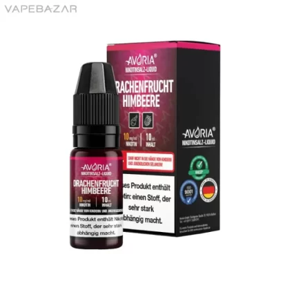 Avoria Nikotinsalz Liquid – Drachenfrucht Himbeere - Vapebazar