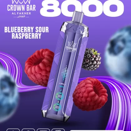 Al Fakher Vape 8000 - Bluesour Raspberry