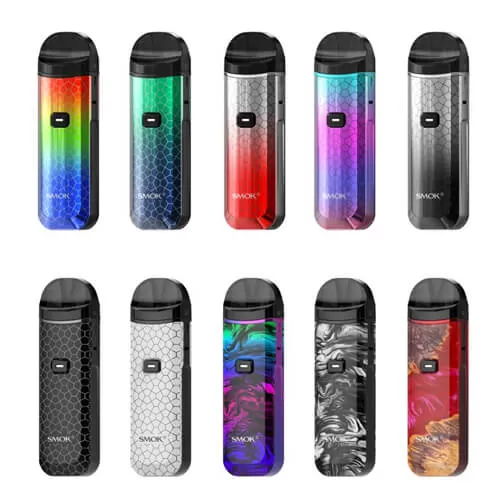 SMOK Nord Pro 25W Pod Kit - Black Armor, Fluid 7-Color