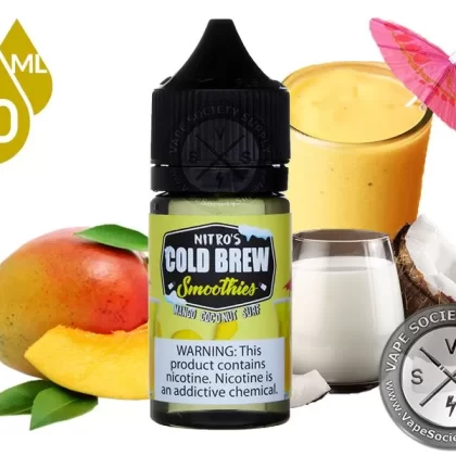 Mango Coconut Surf by Nitro’s Cold Brew Smoothies Salt 30ml