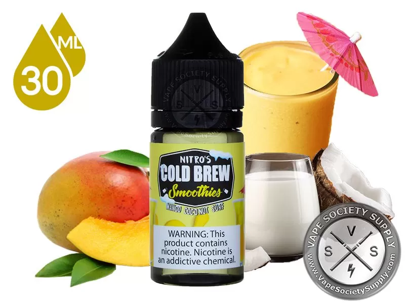 Mango Coconut Surf by Nitro’s Cold Brew Smoothies Salt 30ml
