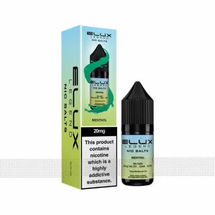Menthol Nic Salt E-Liquid by Elux Legend - Strength#10mg>20mg