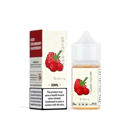 TOKYO NIC SALTS – ICED CRANBERRY RASPBERRY SALT (20/30/50/60)mg - Vapebar Pk