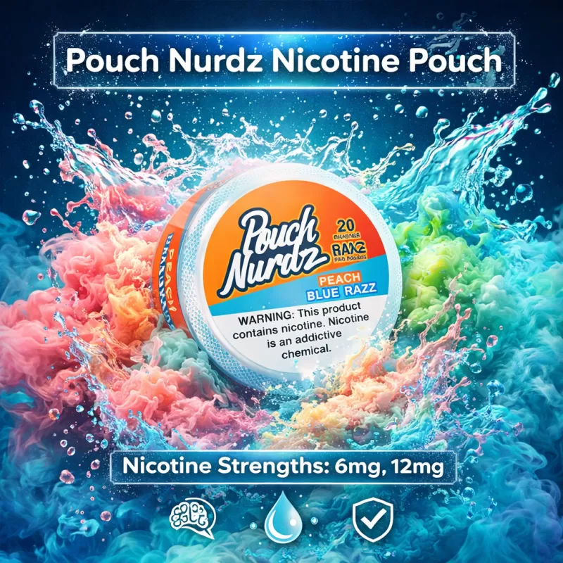 Pouch Nurdz Nicotine Pouch - Cool Mint / 12mg