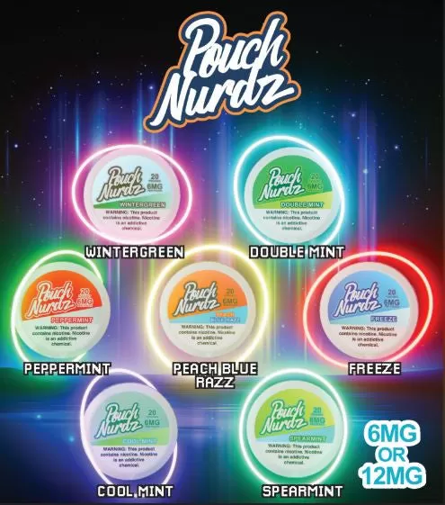 Pouch Nurdz Nicotine Pouch - Cool Mint / 12mg - Image 2