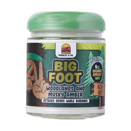 The Modest Co. Candles - Scent#Sativa Diva>Indica Girl>Looped>Toasted>Big Foot>Chupacabra>Dog Man>Kettle Fryd>Blazy Bae>Yeti>Jacked>Kush Qween