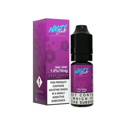 Nasty Salt Asap Grape Nic Salts
